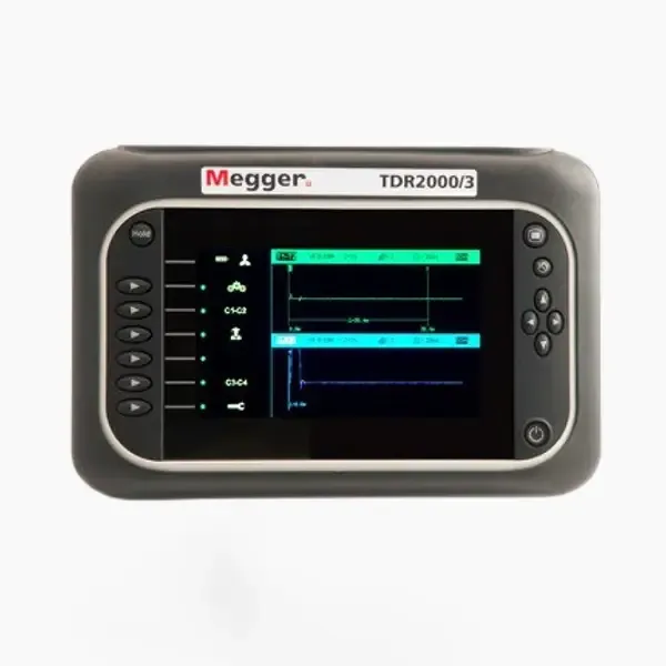 Megger TDR2000-3 Dual-Channel Time Domain Reflectometers