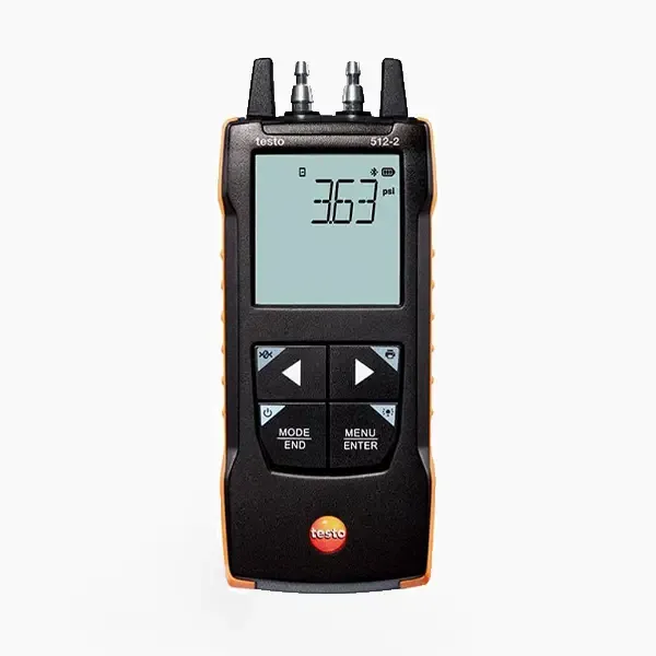 Testo 512-2 Digital Differential Pressure Meter