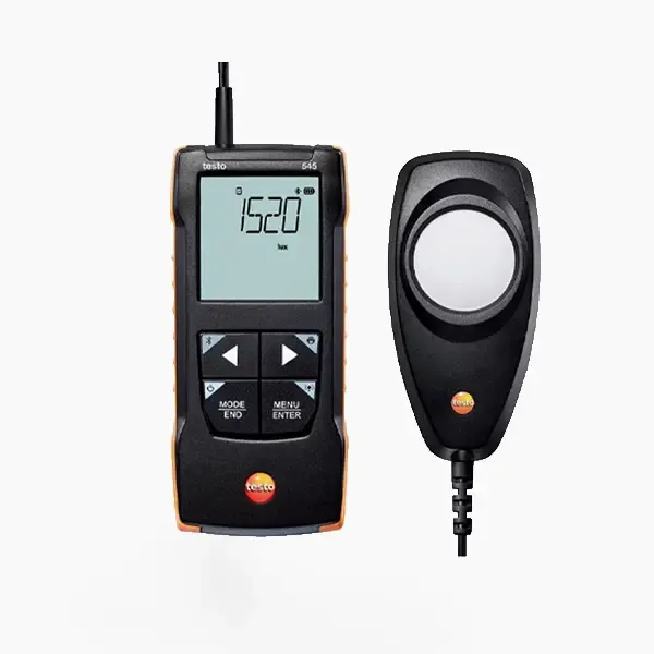 Testo 545 Digital Lux meter with App connection