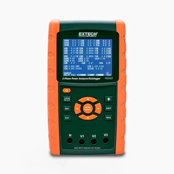 EXTECH PQ3450 3Phase Power Analyzer