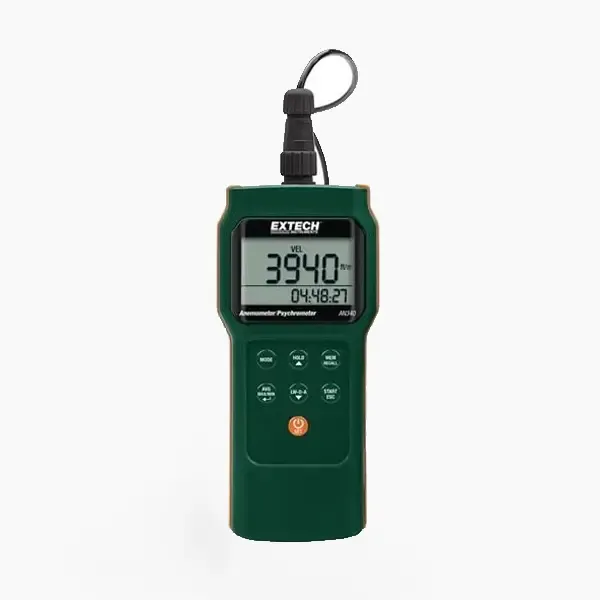 Extech AN340 CMM CFM Anemometer Psychrometer Datalogger