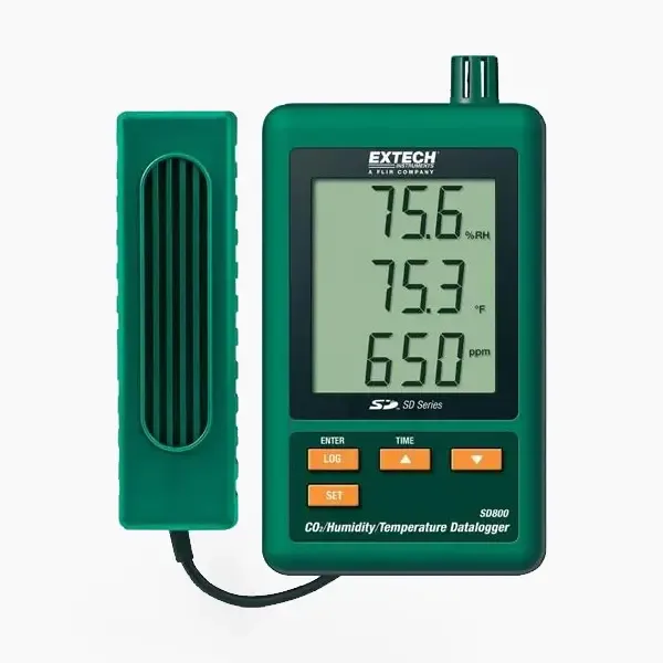EXTECH SD800 CO2 Humidity and Temperature Datalogger