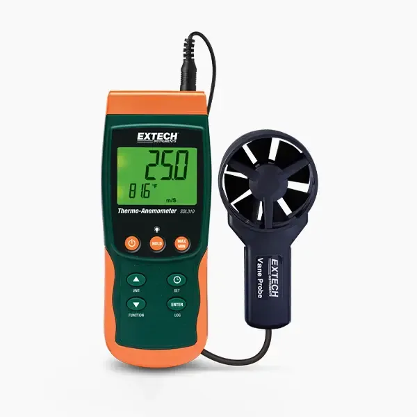 Extech SDL310 Thermo Anemometer Datalogger