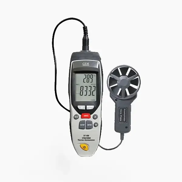 CEM DT-850 CFM/CMM Thermo-Anemometer