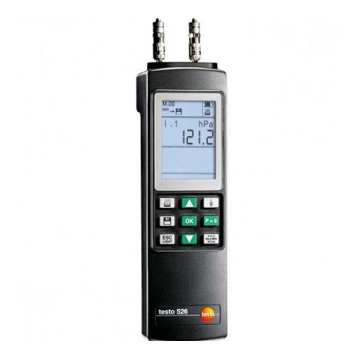 TESTO 526-2 High Precision Differential Pressure Measuring Instrument