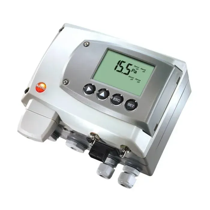 Testo 6351 – differential pressure transmitter for industry
