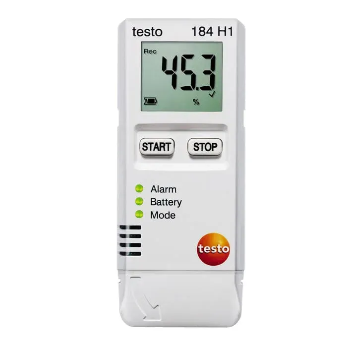 Testo 184 H1 Air humidity and temperature data logger