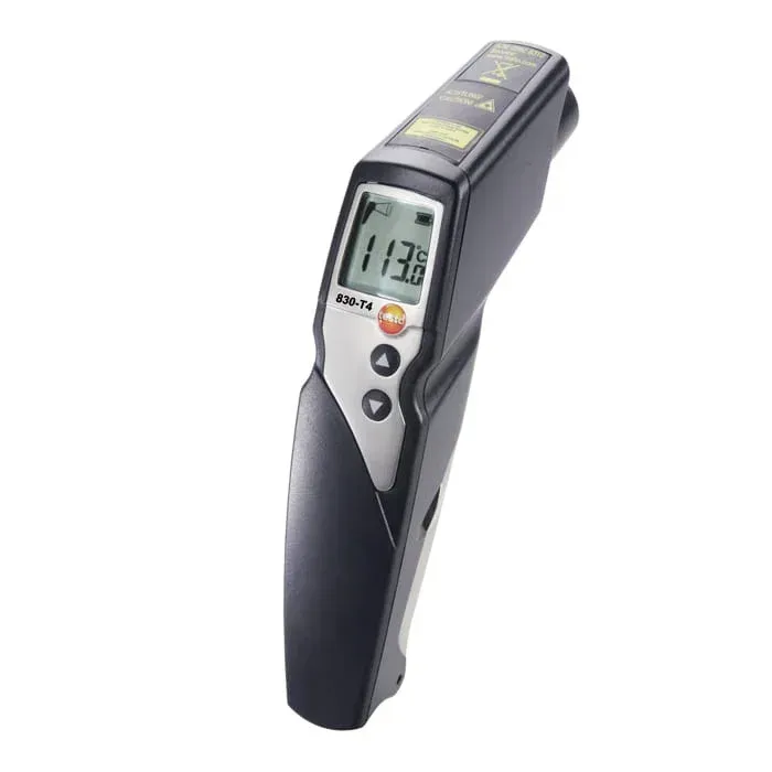 Testo 830-T4 – Infrared thermometer with 2-point laser