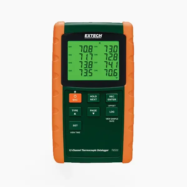 Extech TM500 12-Channel Datalogging Thermometer