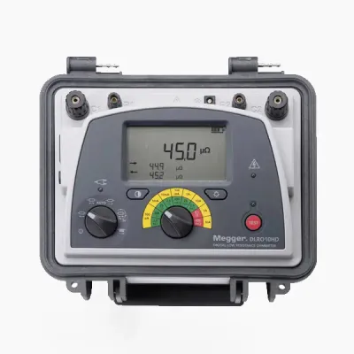 Megger DLRO10HD 10A Digital Low Resistance Ohmeter