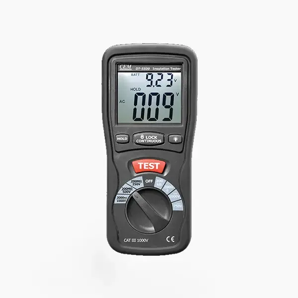 CEM DT-5520 Insulation Resistance Tester