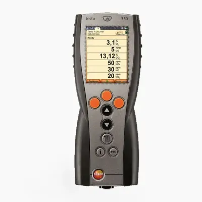Testo 350 Control Unit for Exhaust Gas Analysis Systems Testo 350 Control Unit for Exhaust Gas Analysis Systems