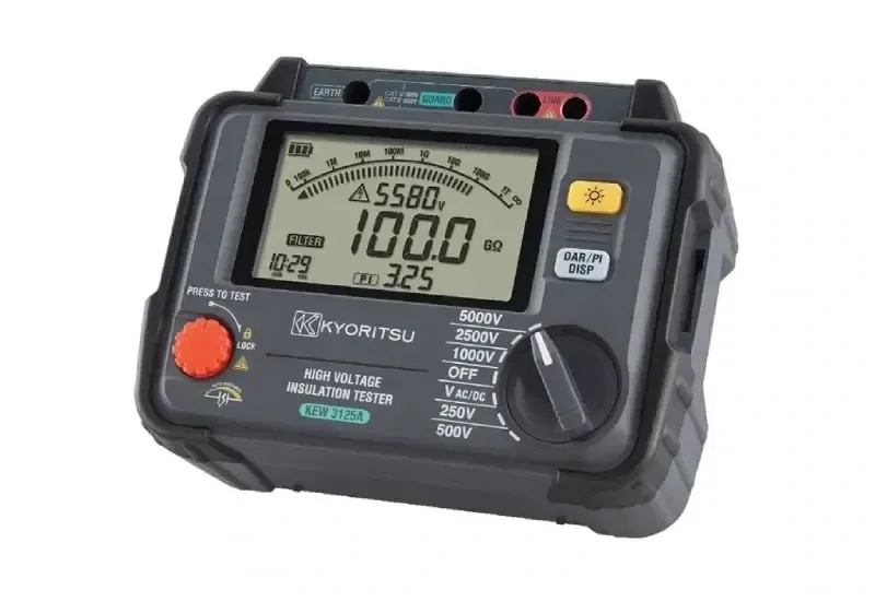 HIGH VOLTAGE INSULATION TESTER KYORITSU KEW 3125A
