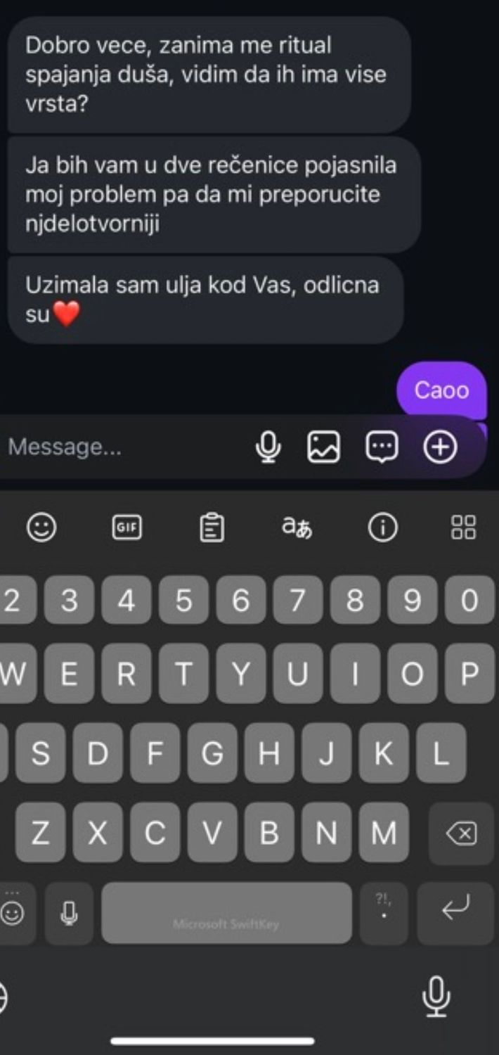 ULJA za manifestaciju