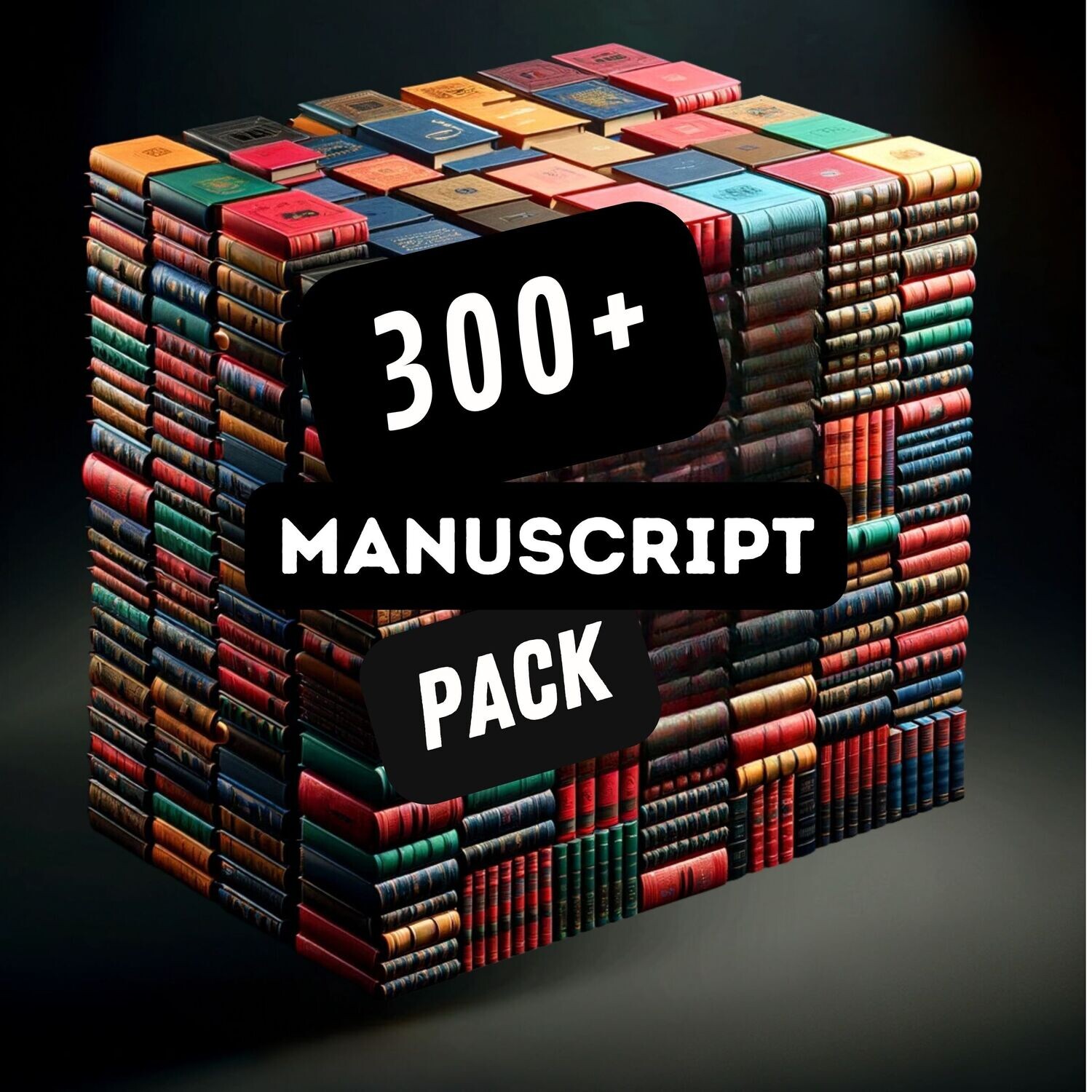 300-Manuscript Pack: Fully-Formatted, Edited, and Ready to Publish Manuscripts of In-Demand Public Domain Books