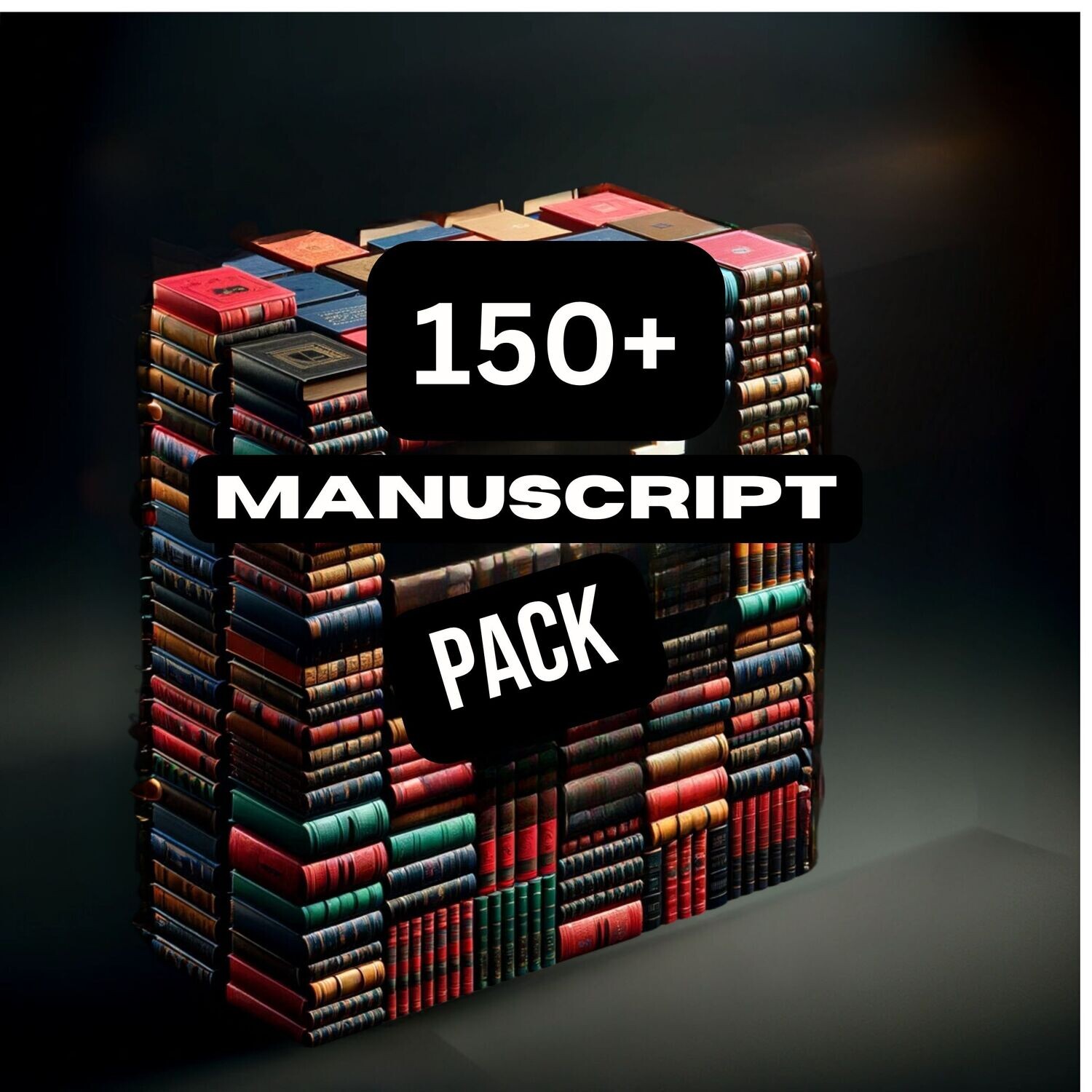 150-Manuscript Pack: Fully-Formatted, Edited, and Ready to Publish Manuscripts of In-Demand Public Domain Books