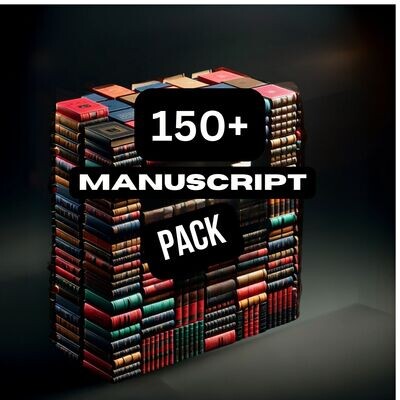 150-Manuscript Pack: Fully-Formatted, Edited, and Ready to Publish  Manuscripts of In-Demand Public Domain Books