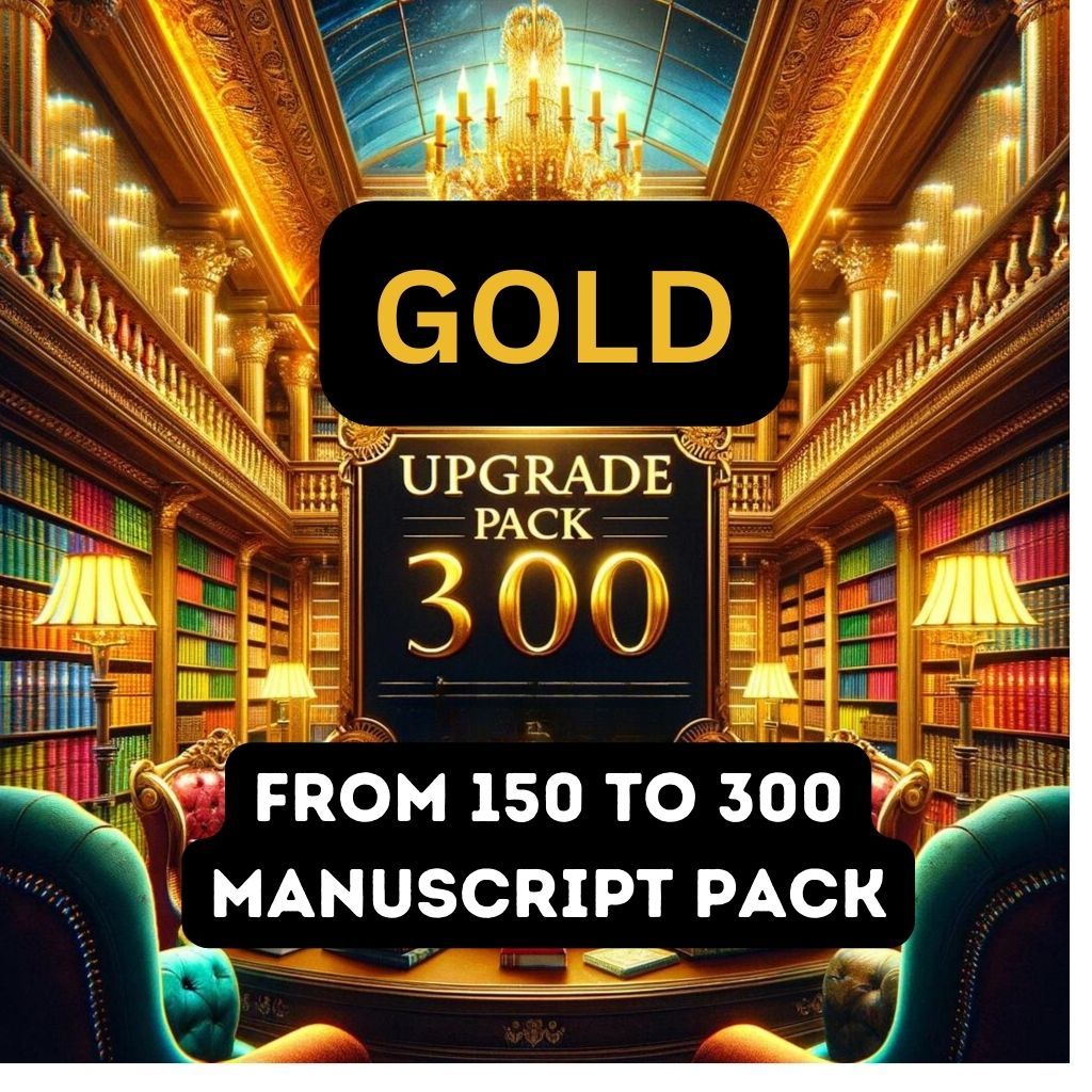 Gold Upgrade Pack 300: From 150 to 300 Manuscript Pack