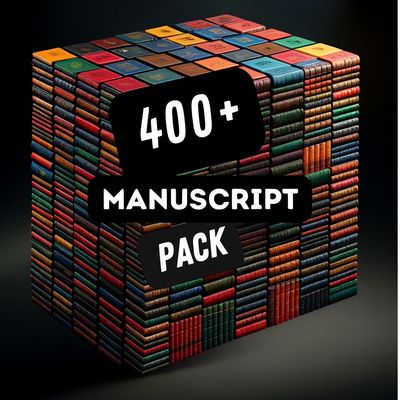 400-Manuscript Pack: Fully-Formatted, Edited, and Ready to Publish  Manuscripts of In-Demand Public Domain Books
