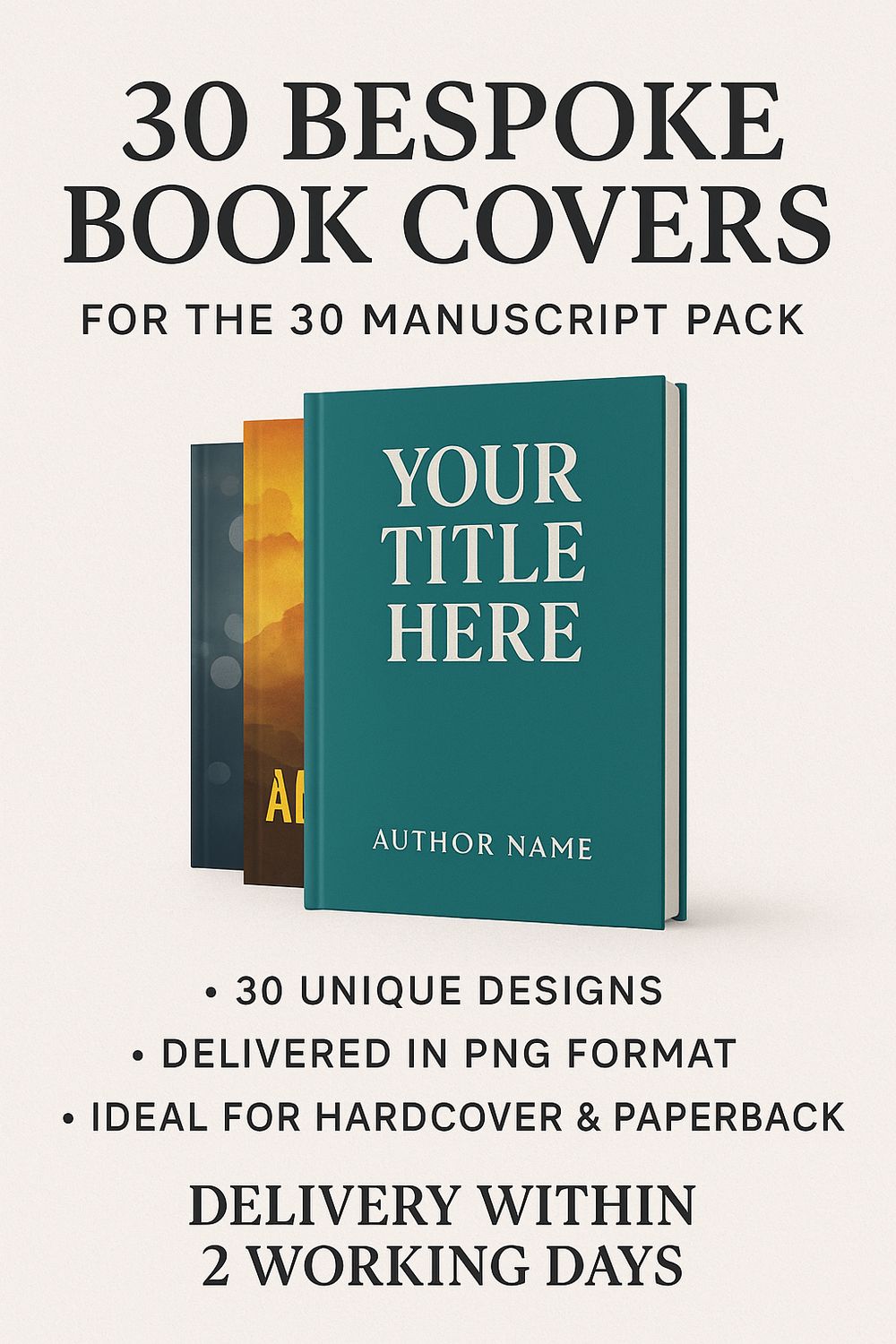 30 Bespoke Book Covers - SOLD - Praize A.