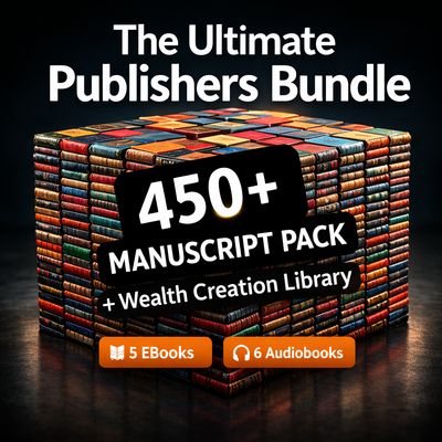 Ultimate Publishers Bundle: 450-Manuscript Pack Plus Wealth Creation Library - 5 Premium eBooks + 6 Classic Audiobooks