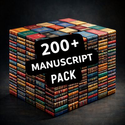 200-Manuscript Pack: Fully-Formatted, Edited, and Ready to Publish  Manuscripts of In-Demand Public Domain Books