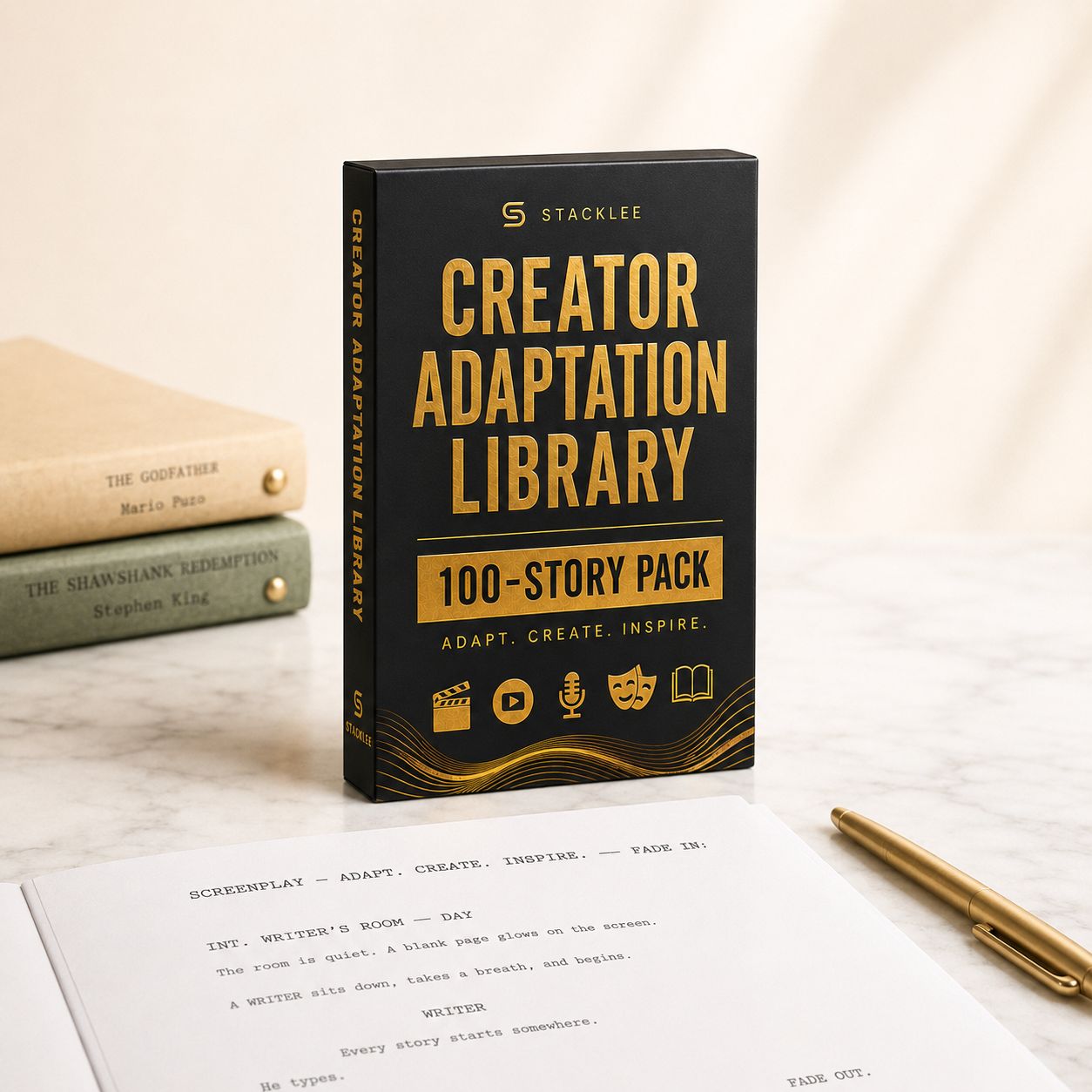 Creator Adaptation Library: 100-Story Pack