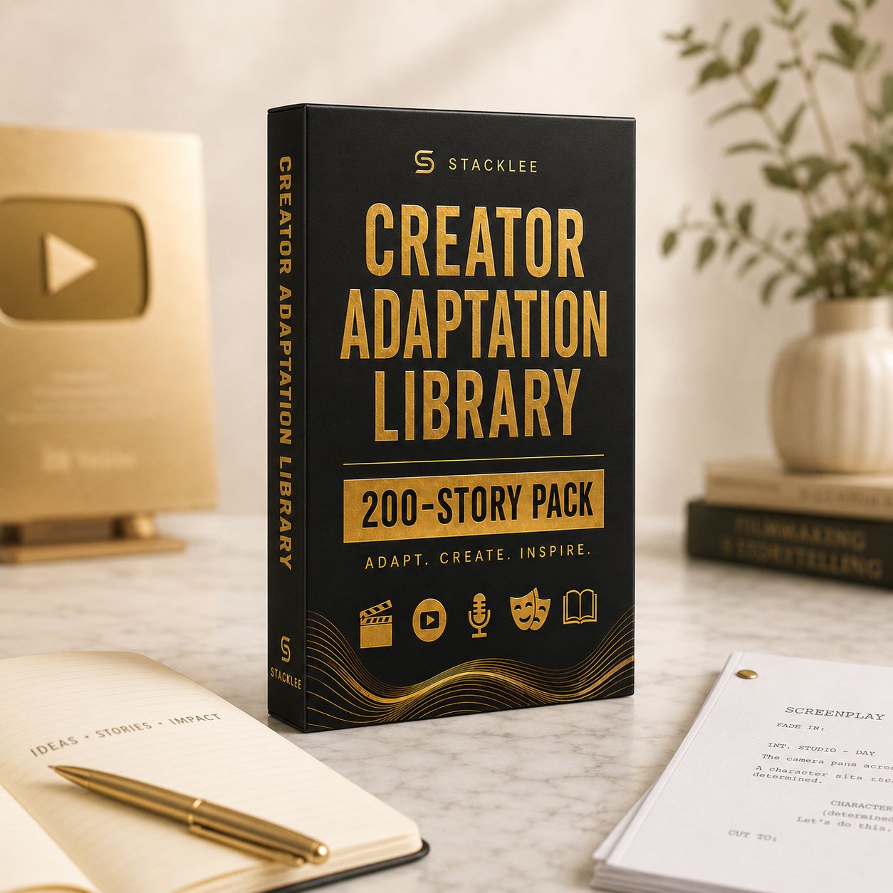 Creator Adaptation Library: 200-Story Pack