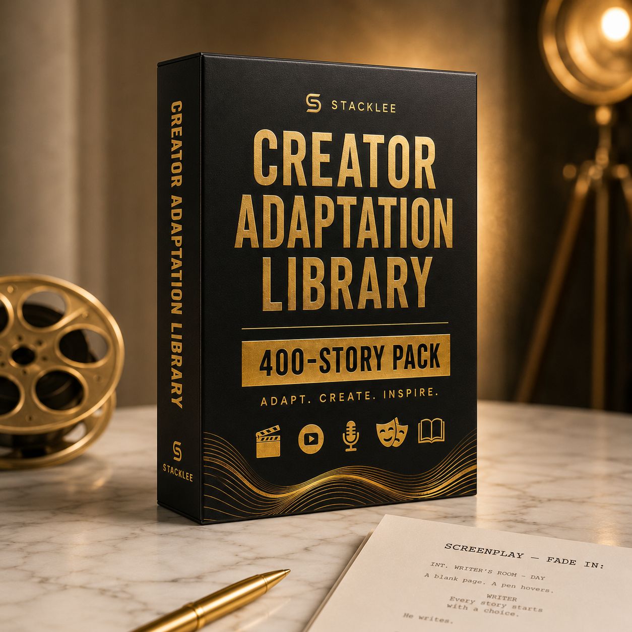 Creator Adaptation Library: 400-Story Pack