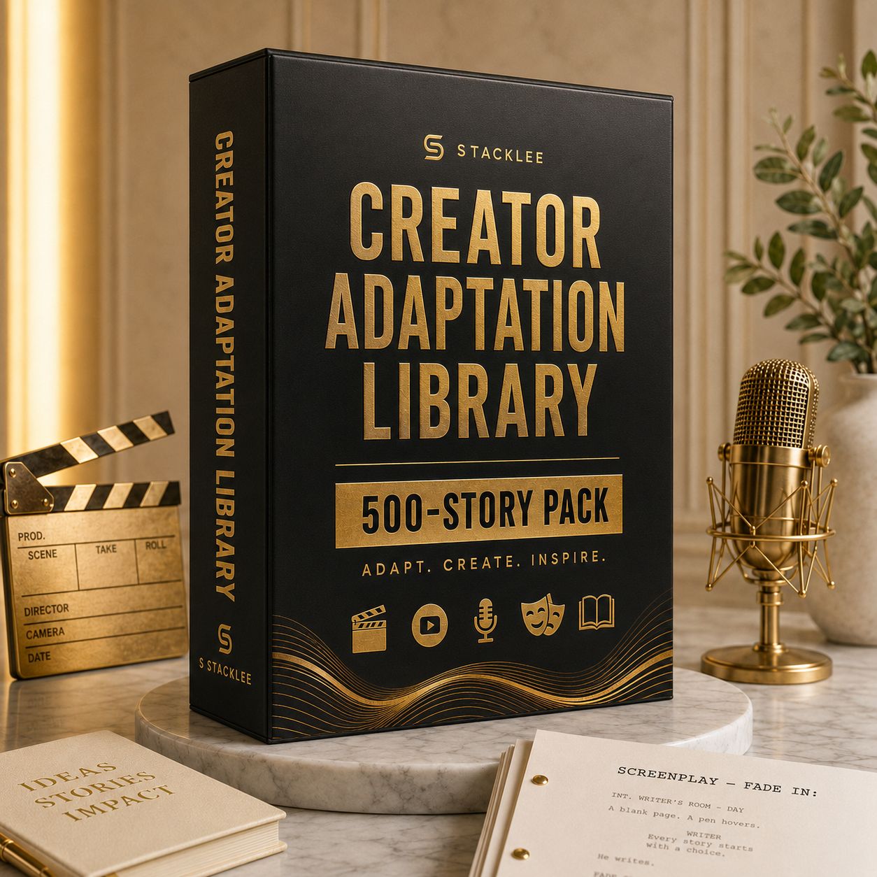 Creator Adaptation Library: 500-Story Pack