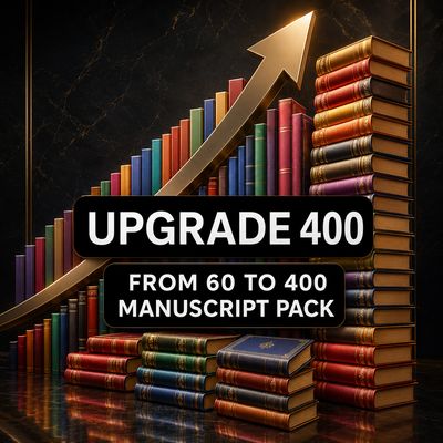 Upgrade Pack 400: From 60 to 400 Manuscript Pack