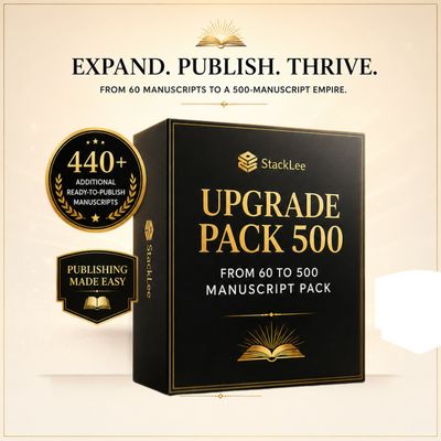 Upgrade Pack 500: From 60 to 500 Manuscript Pack
