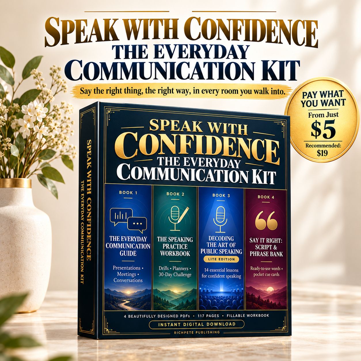 Speak With Confidence: The Everyday Communication Kit - Pay What You Want From $5