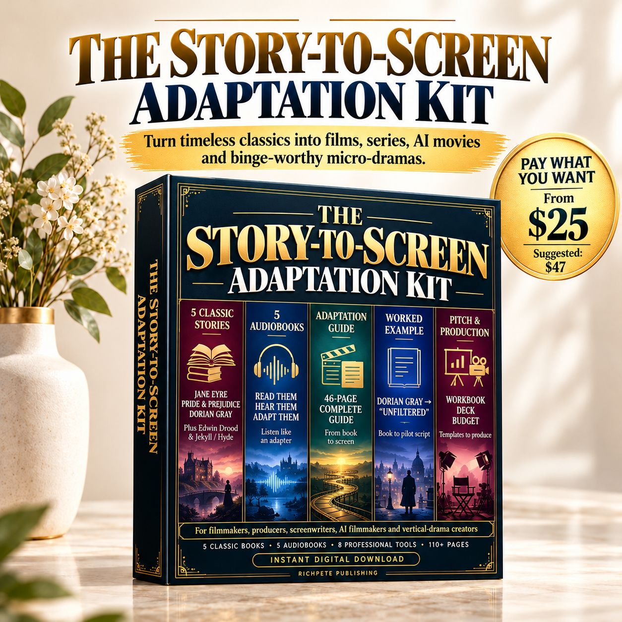 The Story-To-Screen Adaptation Kit - Pay What You Want From $25