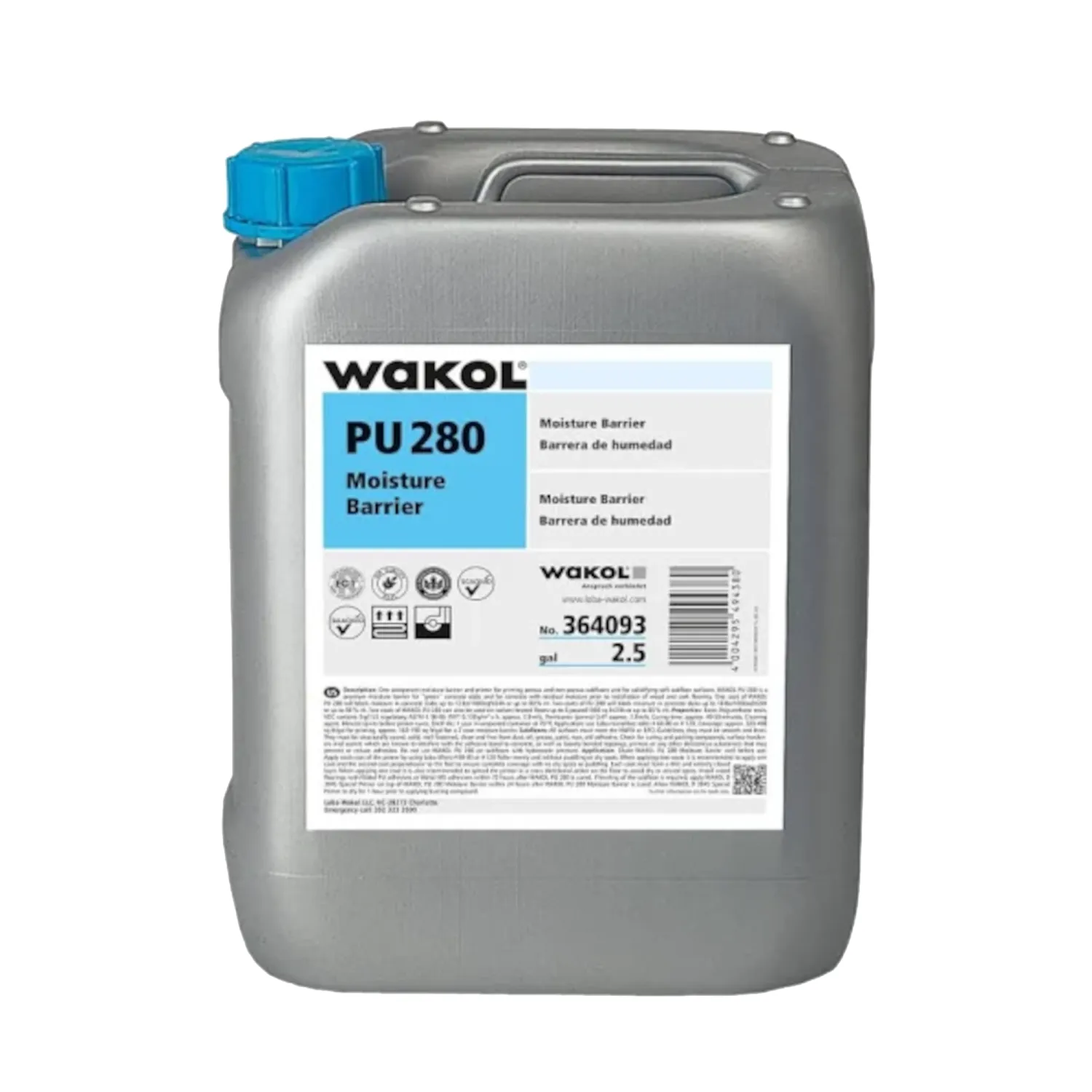 Wakol PU280 Moisture Barrier 2.5 Gallons