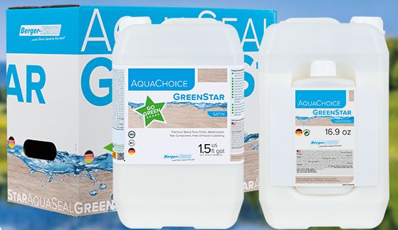 Berger Seidle AquaChoice Greenstar Kangaroo Satin 1.5 gallon