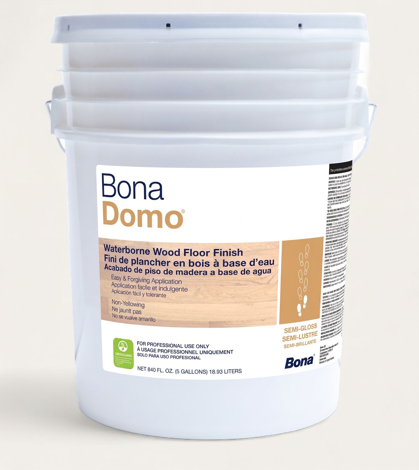 Bona Domo Semi-Gloss  -  5 GALLON