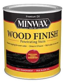 MinWax Stain True Black 275 Quart