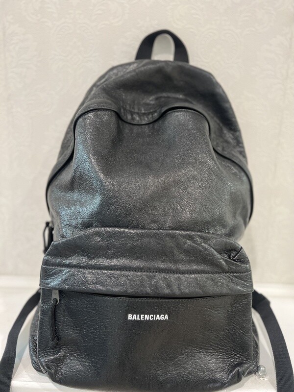 Balenciaga Leather Backpack