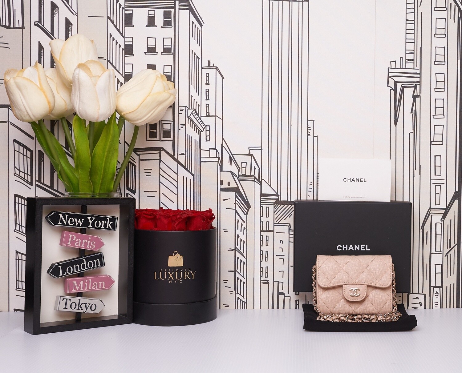 Chanel Mini Quilted Wallet