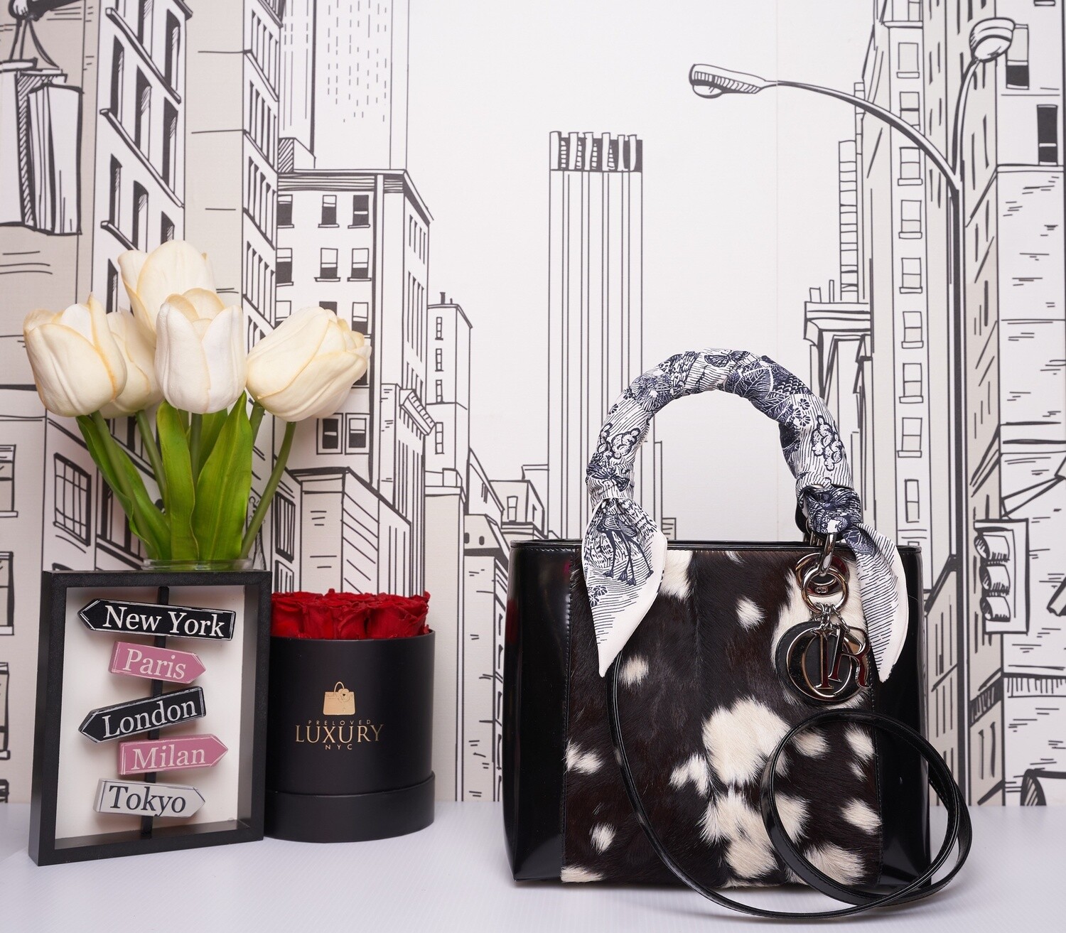 Lady Dior Pony Hair Vintage Limited Edition