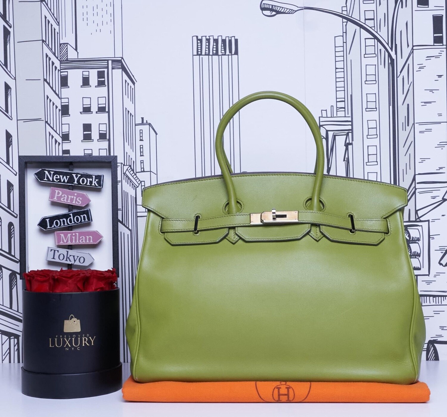 Hermes Birkin 35 PHW