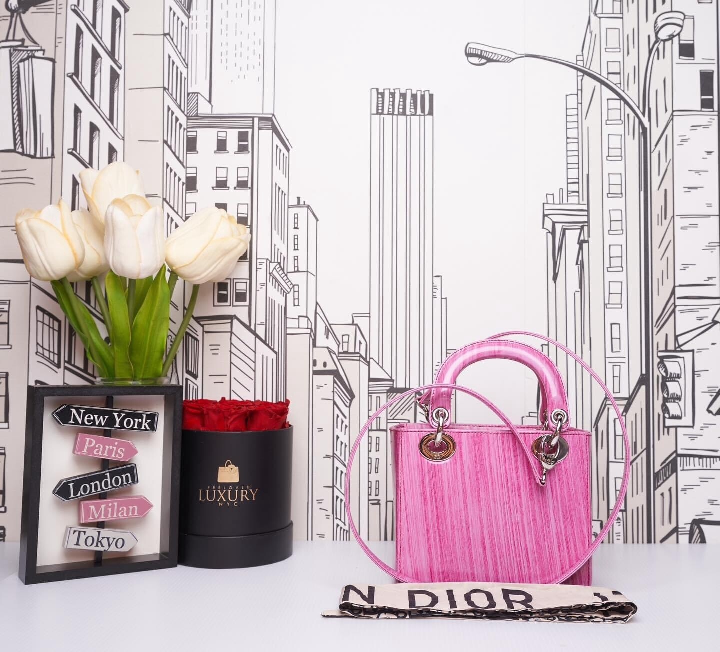 Lady Dior Mini Pink