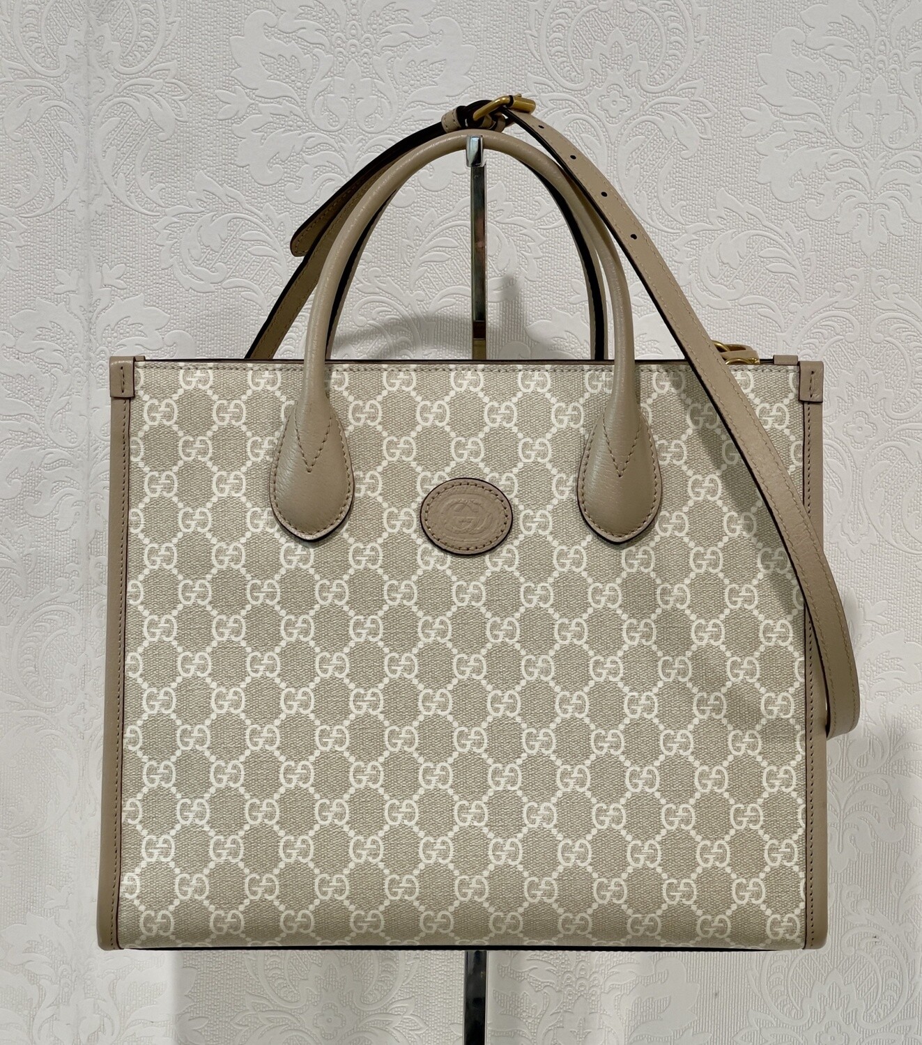 Gucci Small Tote Bag with Interlocking G