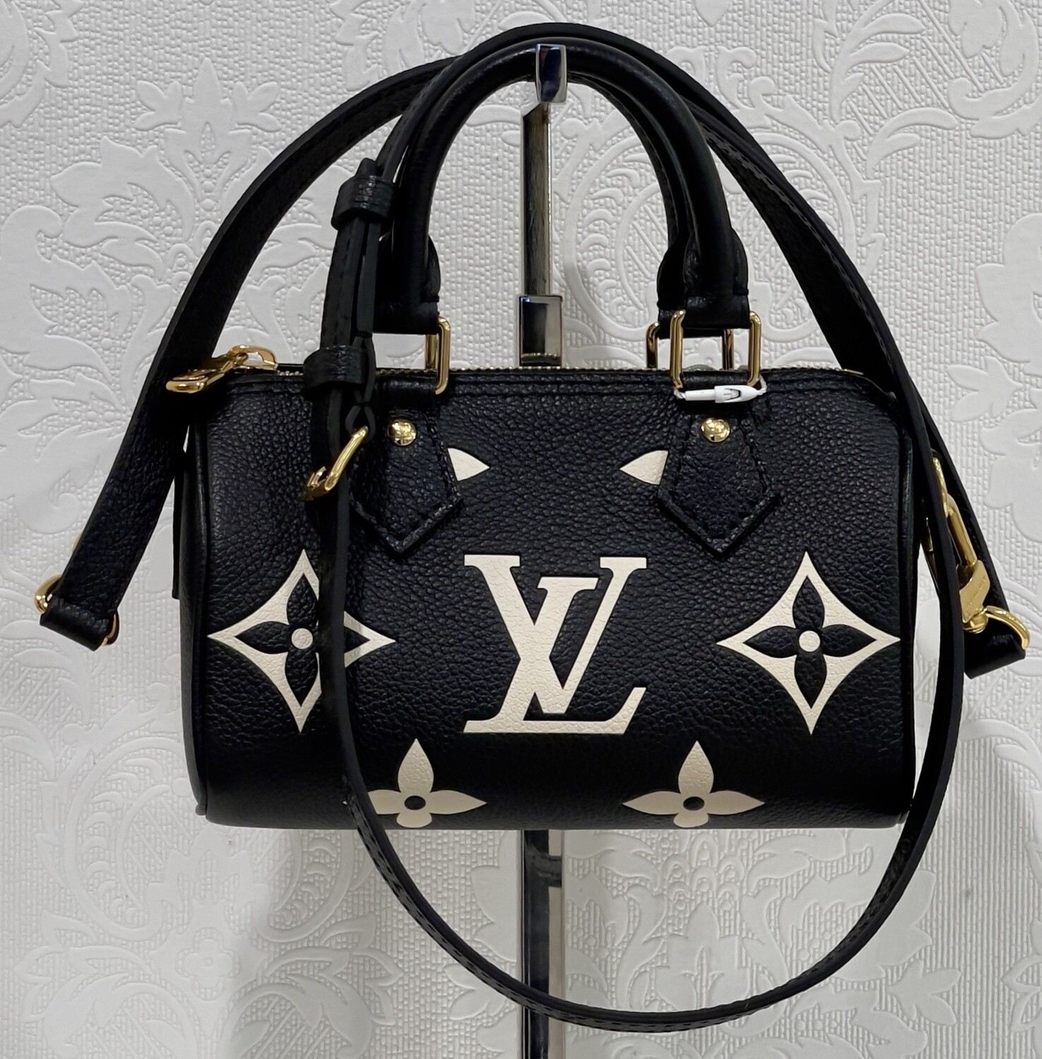 Louis Vuitton Speedy Nano Empreinte Black