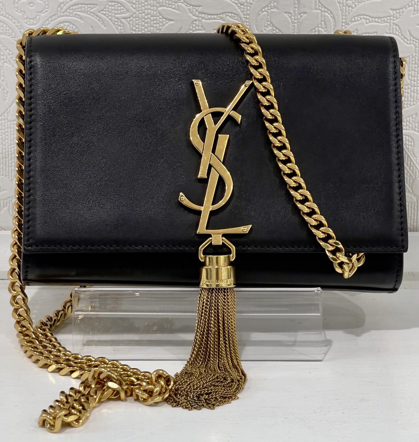 Yves Saint Laurent Kate Tassel  Mini in GHW