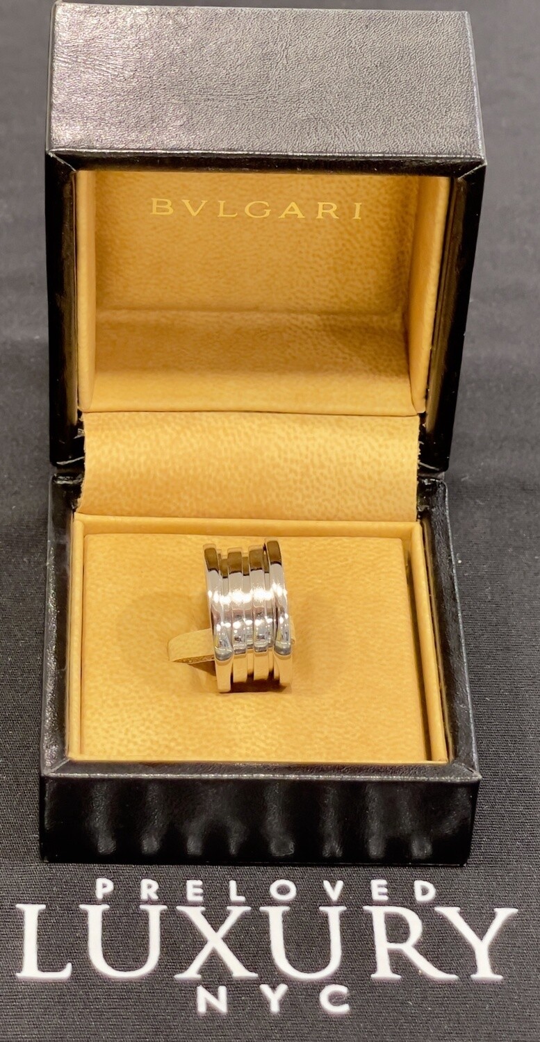 Bulgari B. Zero 1 Ring White Gold 5.5