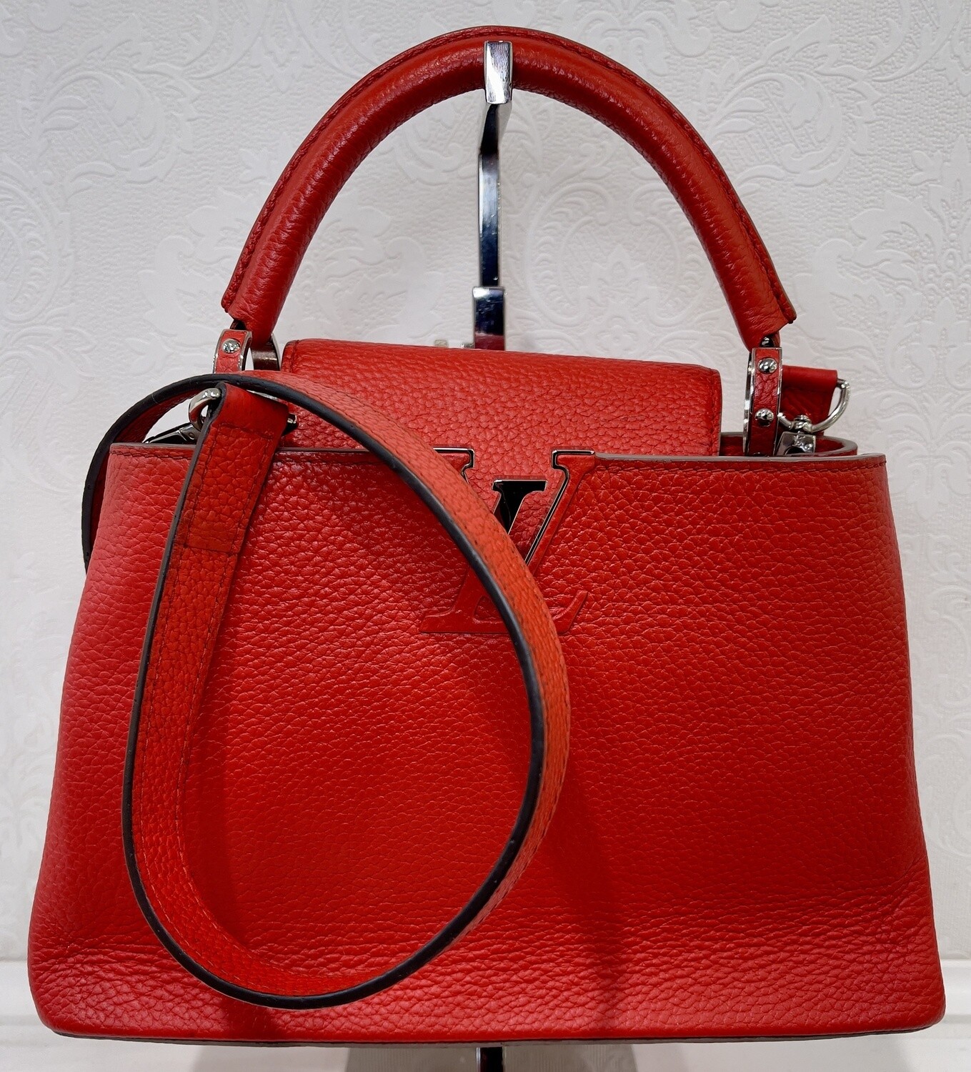 Louis Vuitton Capuccine 2Way Red PM