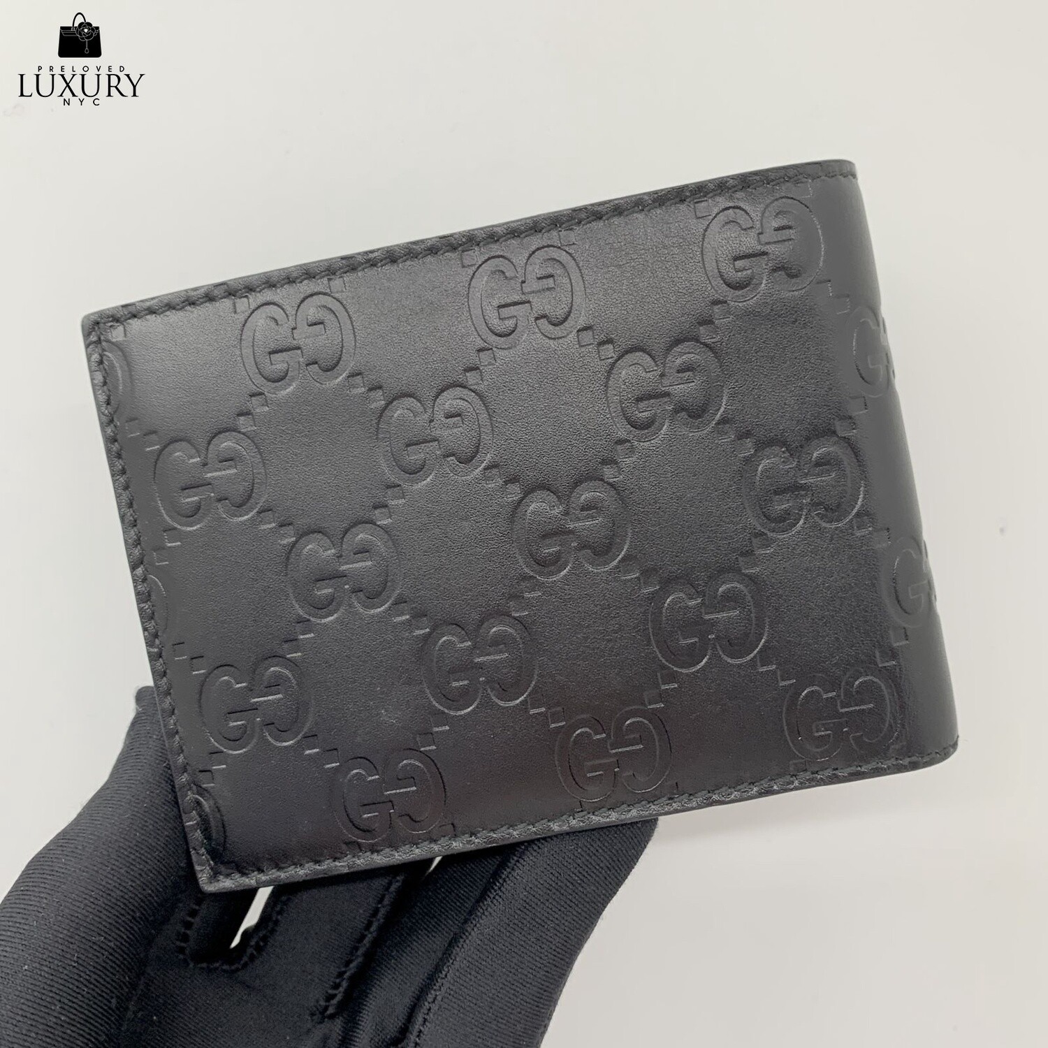 Gucci Guccissima Men’s Wallet Black