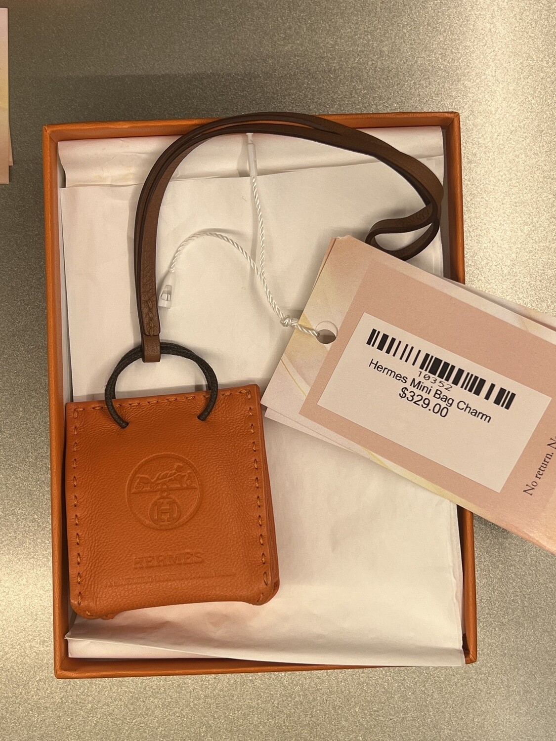 Hermes Mini Bag Charm
